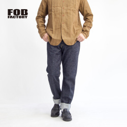 FOB FACTORY FOBファクトリー WW2大戦モデル セルビッチデニムパンツ 日本製 メンズ
