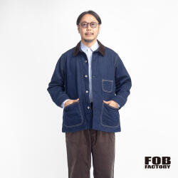 FOB FACTORY FOBファクトリー ブランケットライナー デニムチョアジャケット カバーオール F2456 日本製 メンズ