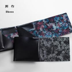所作 shosa 三つ折り財布 ショートウォレット2.0 ワルツ 太陽 星 本革 レザー 日本製 メンズ レディース