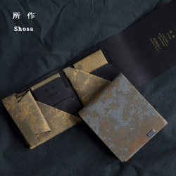 所作 shosa 三つ折り財布 ショートウォレット2.0 満月 月面 本革 レザー 日本製 メンズ レディース