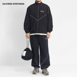 CALIFORNIA SPORTSWEAR カリフォルニアスポーツウェア トラックジャケット イージーパンツ セットアップ メンズ