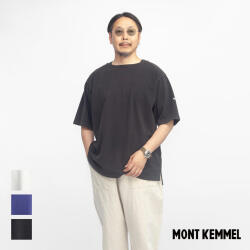 MONT KEMMEL モンケメル ピグメント 半袖 ソリッドバスクシャツ ボートネックTシャツ メンズ