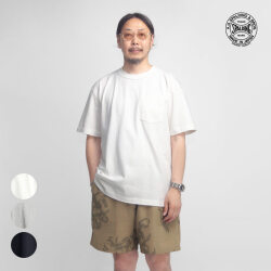 A.G.SPALDING＆BROS A.G.スポルディング＆ブロス ヘビーウエイト ポケットTシャツ 日本製 メンズ