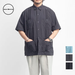 BURLAP OUTFITTER バーラップアウトフィッター SUPPLEXナイロン キューバシャツ グアジャベーラ メンズ