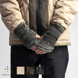 AXESQUIN アクシーズクイン ポーラテックハイロフトグローブ フリース アームウォーマー リストゲイター 手袋 メンズ レディース