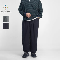 AXESQUIN アクシーズクイン パーテックス ヘリウム ビッグイージーパンツ セットアップ対応 メンズ