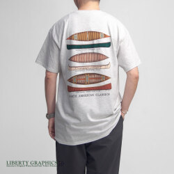 LIBERTY GRAPHICS リバティグラフィックス North American Classics バックプリントTシャツ メンズ
