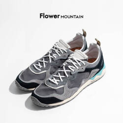 Flower MOUNTAIN フラワーマウンテン PUERH プーアル スニーカー BLACK FM122007 メンズ
