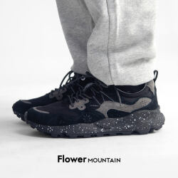Flower MOUNTAIN フラワーマウンテン YAMANO3 ヤマノ3 スニーカー BLACK FM63103 メンズ