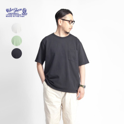 VELVA SHEEN ベルバシーン ヘビーオンス ピグメント ポケットビッグTシャツ メンズ