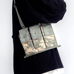 米軍 デッドストック MOLLE II 6 MAGAZINE バンダリアポーチ ACU US ARMY ショルダーバッグ メンズ レディース