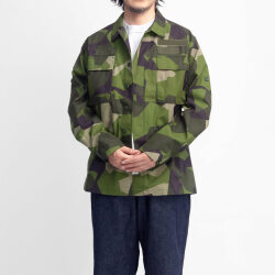 スウェーデン軍 M90L M90カモフィールドジャケット スカンジナビアカモ デッドストック 実物 メンズ