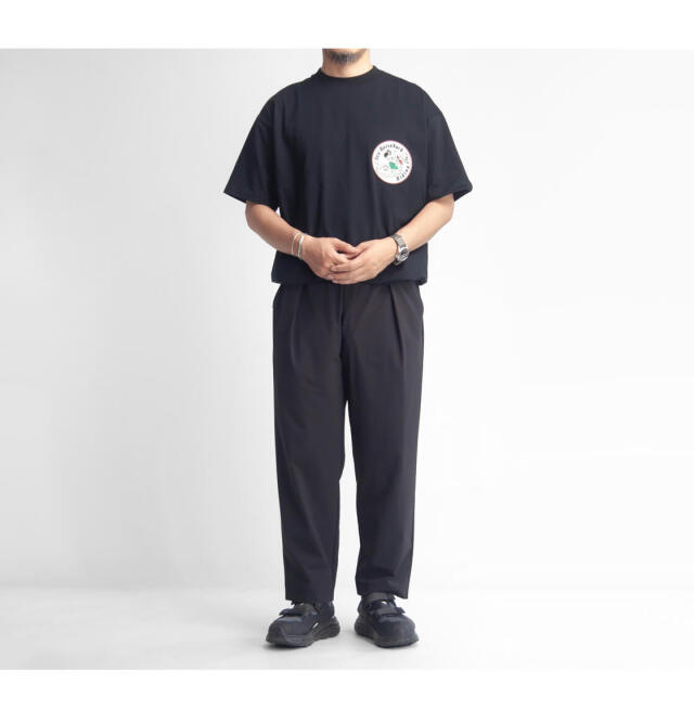 COOCHUCAMP クーチューキャンプ ストレッチナイロン ワイドテーパード