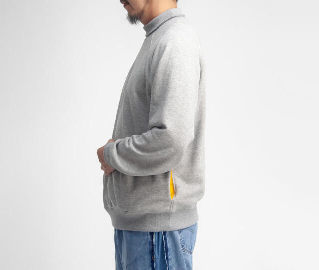 Soglia ソリア NERDS ハイネックスウェット 裏毛 日本製 メンズ