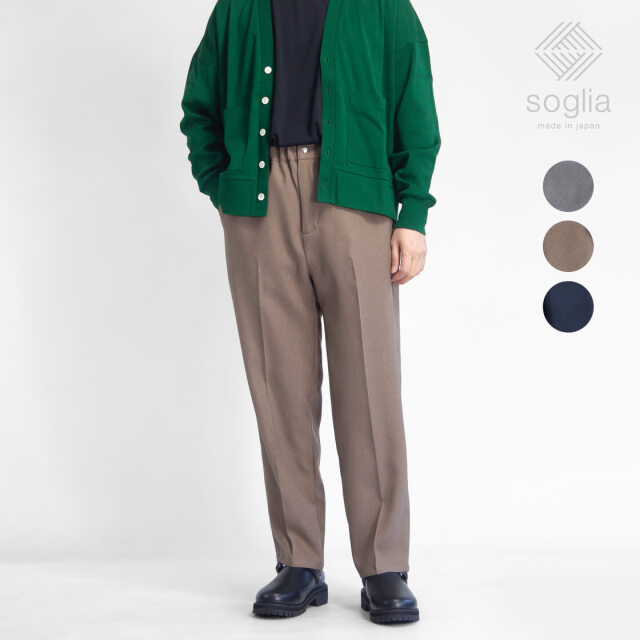 メンズウェア CLUBHAUS Soglia Center Press Easy Pants クラブハウスCLUBHAUS Center Press Easy Pants