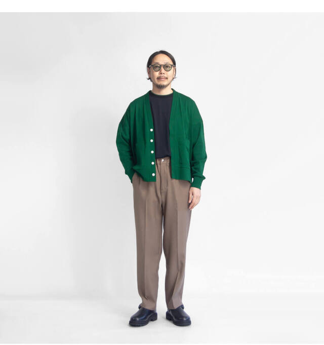 メンズウェア CLUBHAUS Soglia Center Press Easy Pants CLUBHAUS x Soglia Center Press Easy Pants
