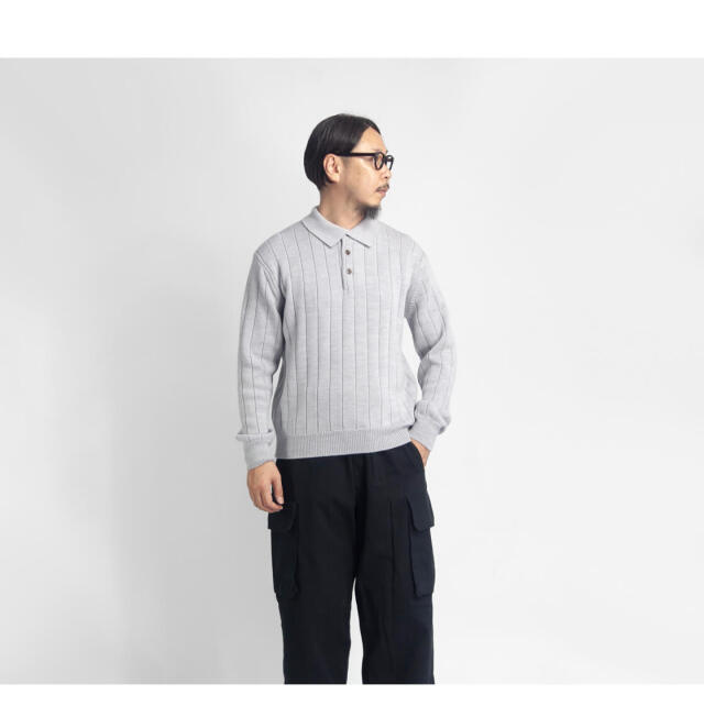 Soglia ソリア WEANERS ウイナーズ ニットポロシャツ セーター 日本製