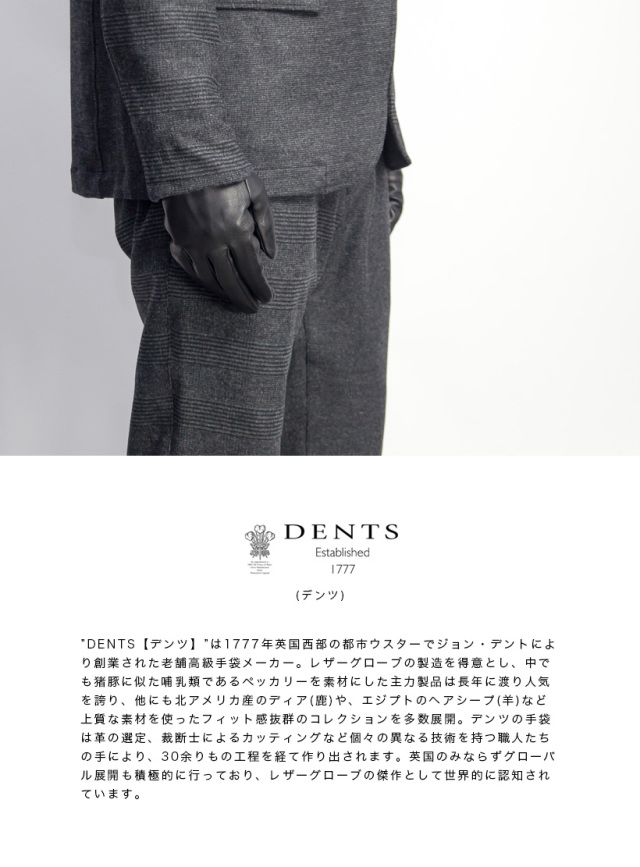 DENTS デンツ SKYFALL スカイフォール ジェームズボンド ヘア