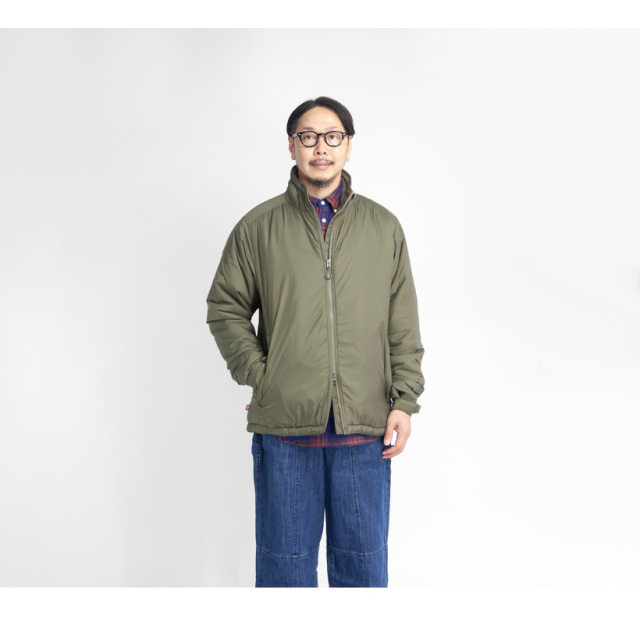 KEELA キーラ BELAY PRO JACKET プリマロフト中綿 スタンドブルゾン メンズ