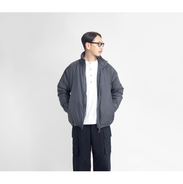 KEELA キーラ BELAY PRO JACKET プリマロフト中綿 スタンドブルゾン メンズ