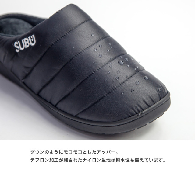 afb subu ファースリッポン　サンダル SUBU collaboration information . AFB × SUBU Fur mule