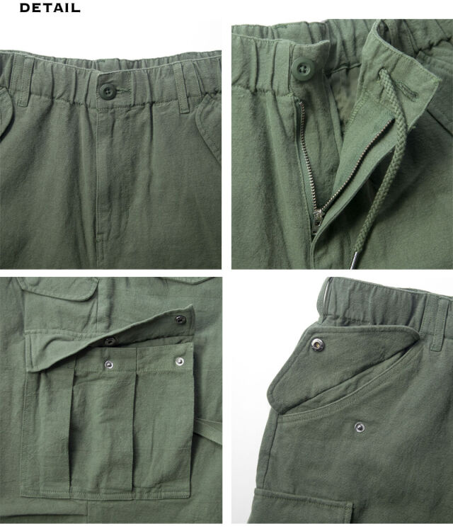 Audience カーゴパンツ オーディエンス 綿麻キャンバス M-65 US