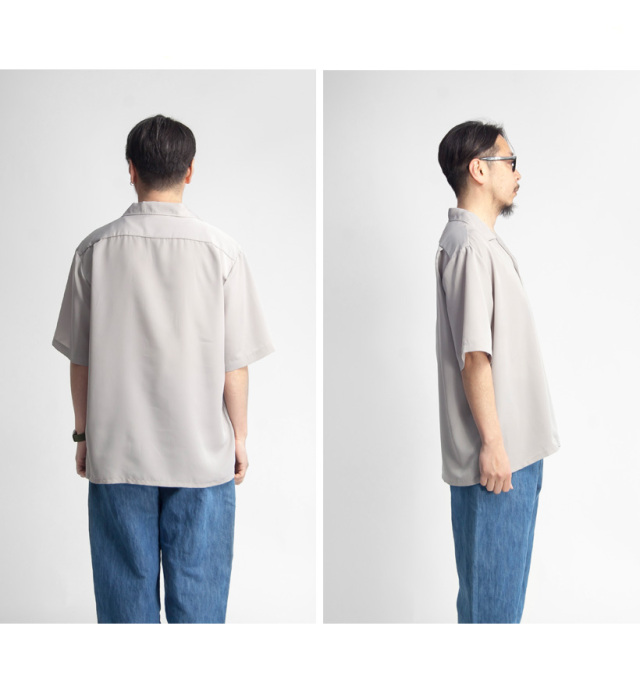 Upscape Audience オーディエンス オープンカラーシャツ 開襟シャツ