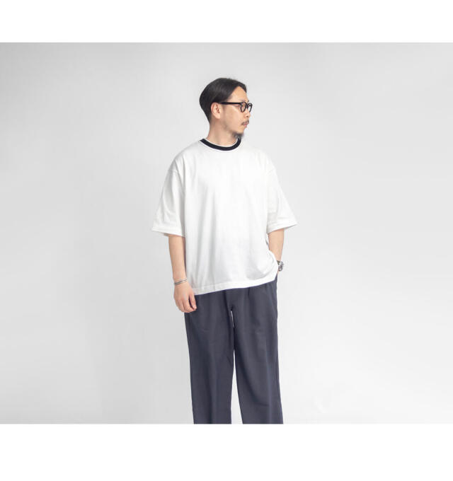 Upscape Audience オーディエンス 丹後 度詰天竺 2重襟 2トーン