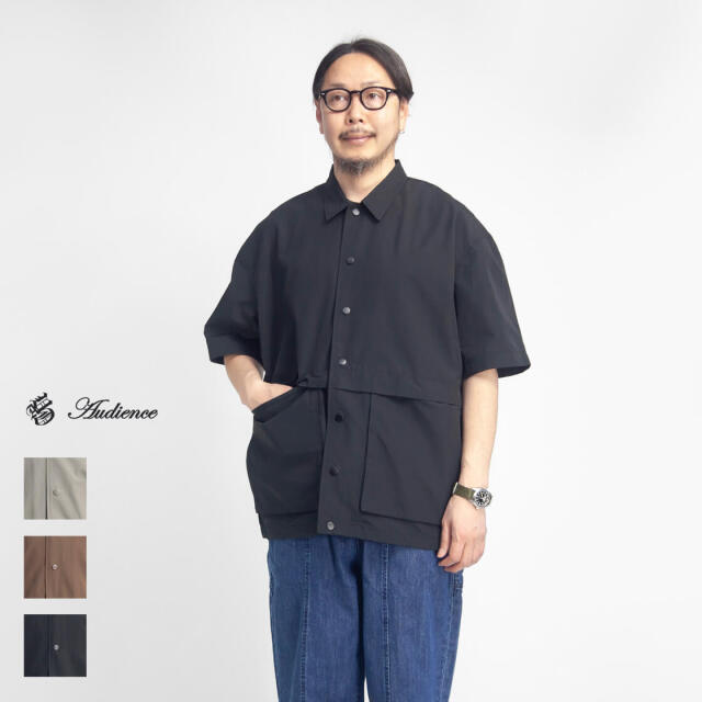 Audience オーディエンス テフロン60／40クロス 半袖 CPOシャツ