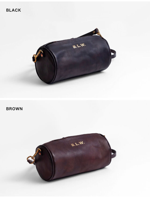 VASCO ヴァスコ レザー オールド ドラムバッグ ショルダーバッグ ミニ