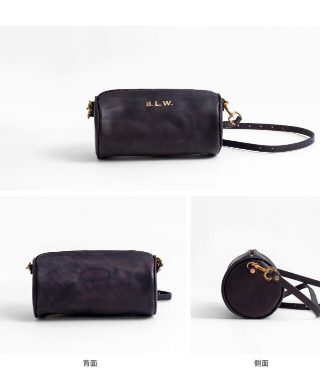 VASCO ヴァスコ レザー オールド ドラムバッグ ショルダーバッグ ミニ