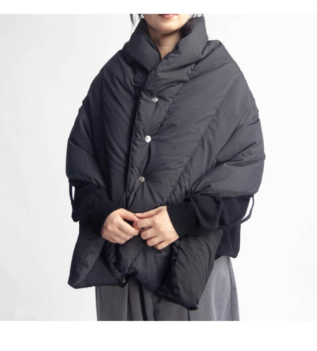 miffew ミフュー リバーシブルダウンケープ REVERSIBLE DOWN CAPE 日本  