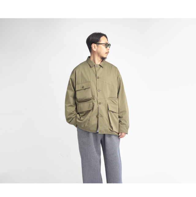 KELEN ケレン BRADFORD 綿ナイロンギャバジン ワークジャケット