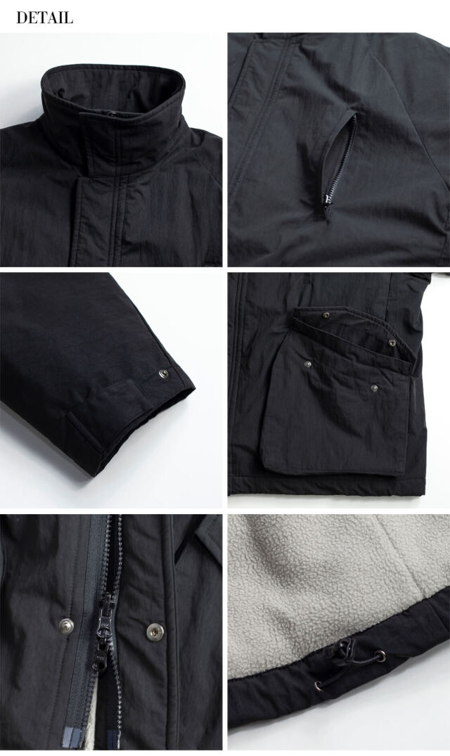 KELEN ケレン MULLER 裏フリース 中綿 ショートフィールドジャケット