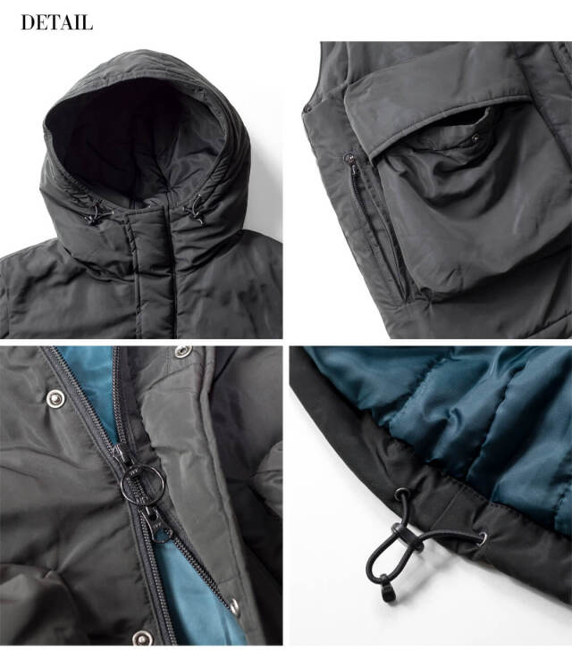 KELEN ケレン HYATT PUFF VEST ビッグポケット パフベスト 中綿