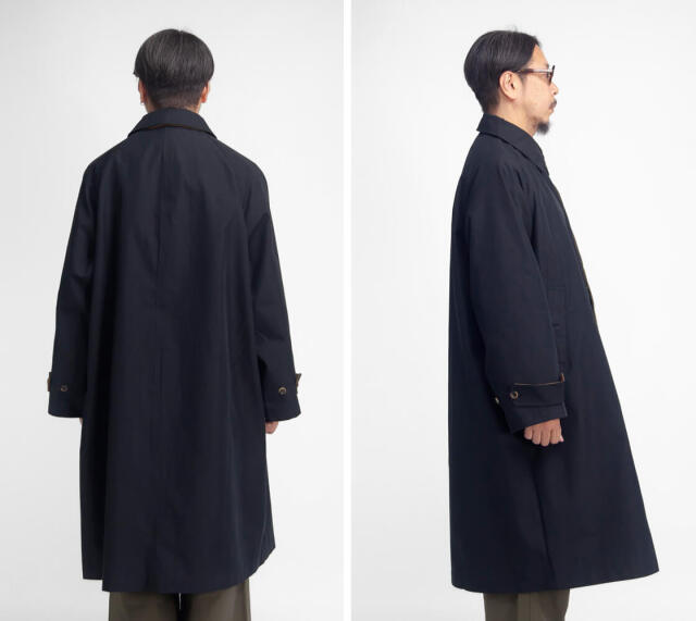 KELEN ケレン GRAVES ギャバジン バルカラーコート メンズ