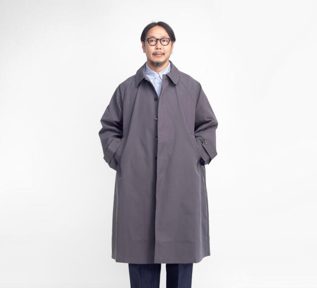 KELEN ケレン GRAVES ギャバジン バルカラーコート メンズ