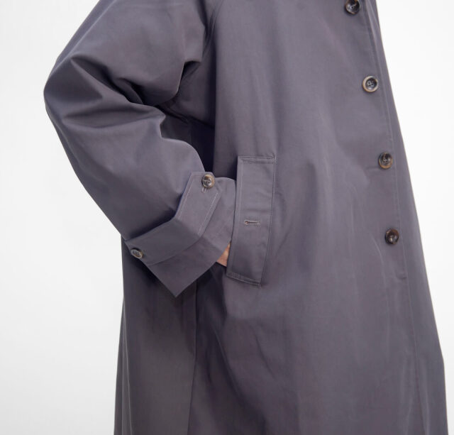 KELEN ケレン GRAVES ギャバジン バルカラーコート メンズ