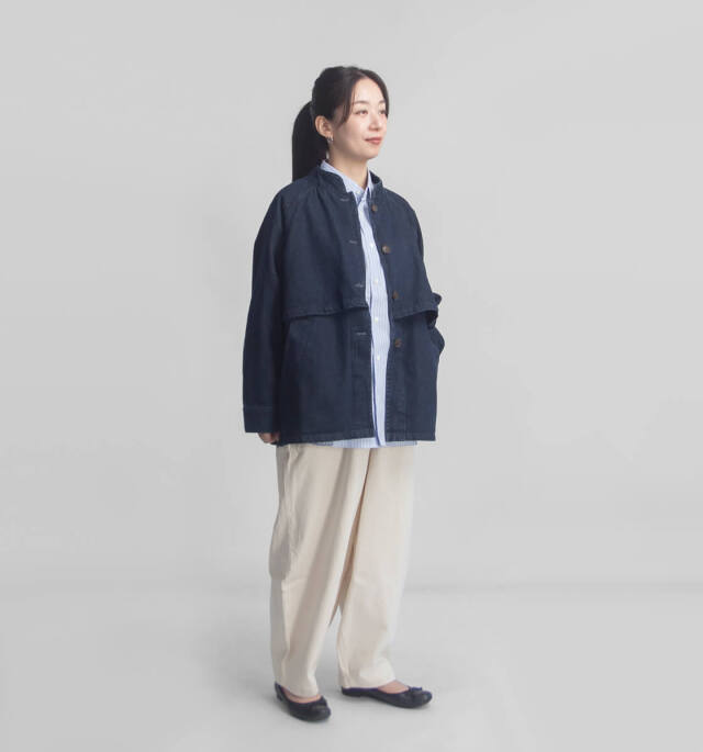 KELEN ケレン KIKO デニムジャケット マオカラー JK2071 レディース