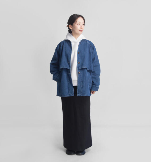 kaeko KELEN ケレン KIKO デニムジャケット マオカラー JK2071 レディース