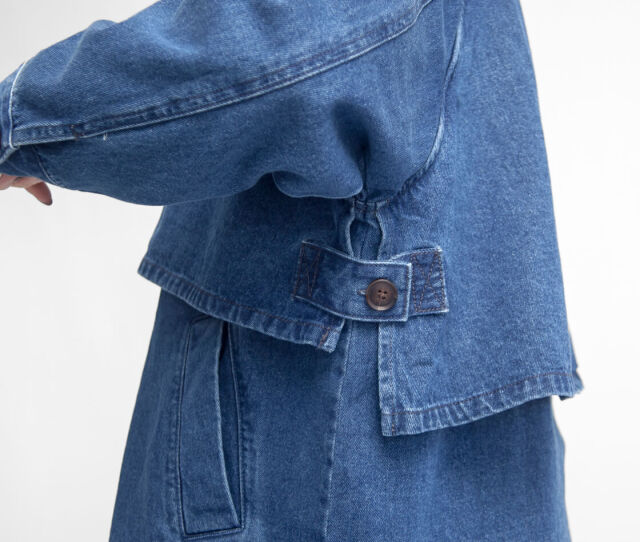 デニムジャケット,マオカラー KELEN ケレン KIKO デニムジャケット マオカラー JK2071 レディース