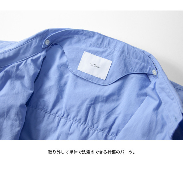 miffew OVER DOWN SHIRTS BLACK サイズ3 miffew ミフュー オーバーダウンシャツ 日本製 メンズ : MARC