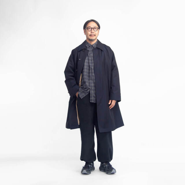 miffew ミフュー シングルスリーブ バルカラー ダウンコート 日本製 メンズ