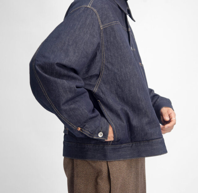 miffew ミフュー 1st デニムダウンジャケット 日本製 メンズ