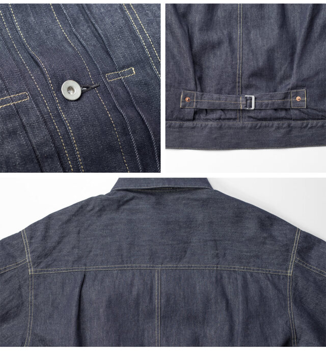 miffew ミフュー 1st デニムダウンジャケット 日本製 メンズ