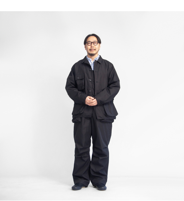 日本人気超絶の ケレン KELEN CURRIN ツールポケット 綿ナイロンギャバジン スーツ