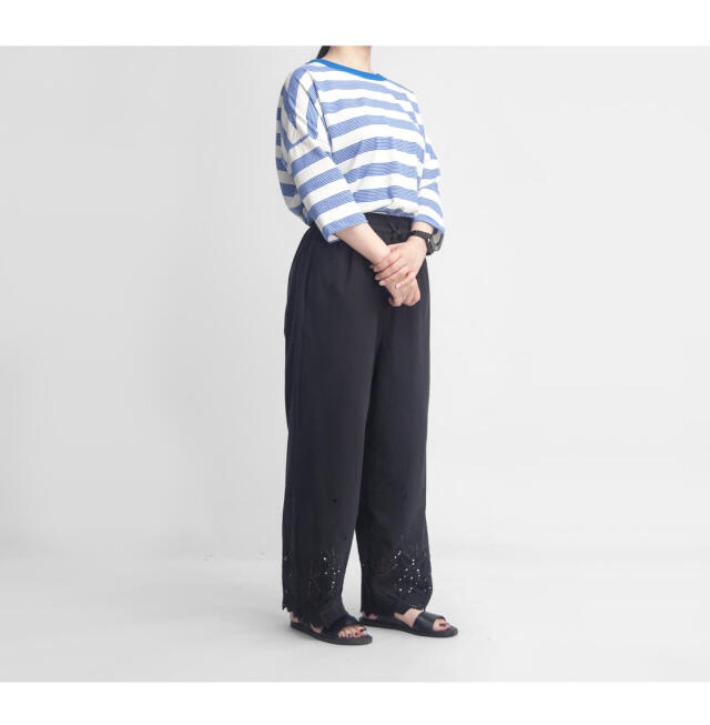 KELEN ケレン SOAK ワイドパンツ カットワーク レース PT2104 レディース