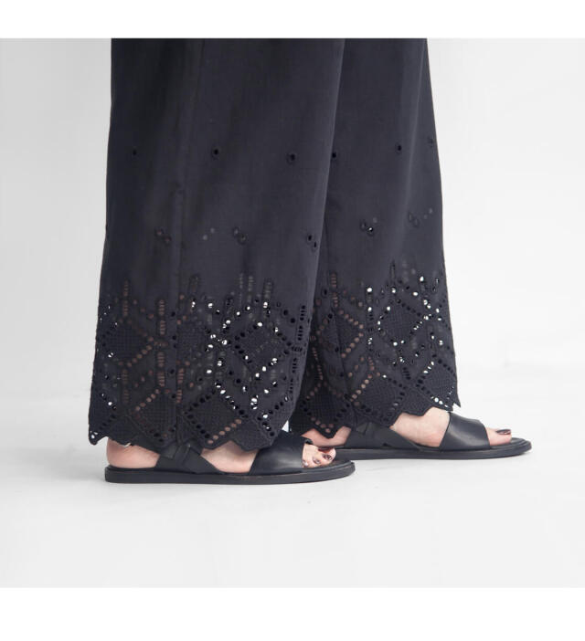 KELEN ケレン SOAK ワイドパンツ カットワーク レース PT2104 レディース