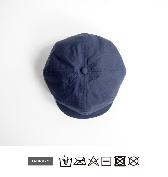 HIGHER ハイヤー ミニヘリンボーンキャスケット 帽子 日本製 メンズ