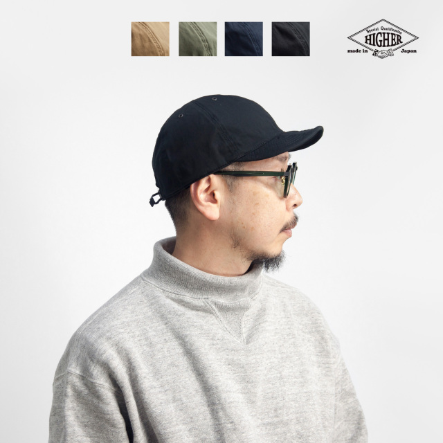 A3 / CAP / NYLON. TWILL/A3/キャップ/ナイロン.ツイル(BLACK